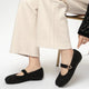 Orientalische Split-Toe Mary Jane Ballerinas – MALOVE MZ