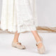 Orientalische Split-Toe Mary Jane Ballerinas – MALOVE MZ
