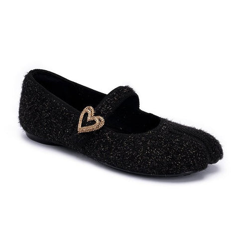 Orientalische Split-Toe Mary Jane Ballerinas – MALOVE MZ