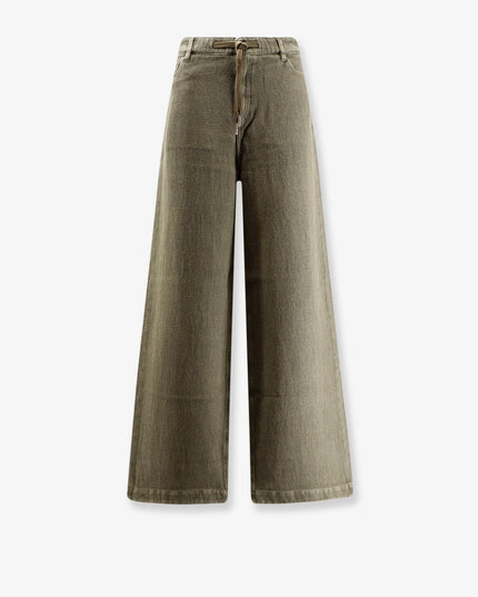 Ortensia cotton and linen trousers