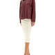OVERSIZED LEATHER JACKET WITH EMBOSSED GG