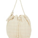OVERSIZED "T MONOGRAM" BUCKET BAG