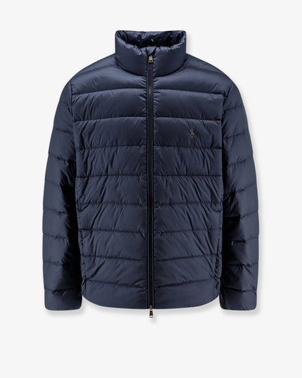 Packable recycled material down jacket