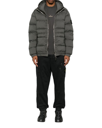 PADDED DOWN JACKET WITH HOOD