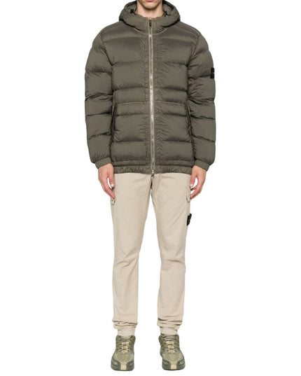 PADDED DOWN JACKET WITH HOOD