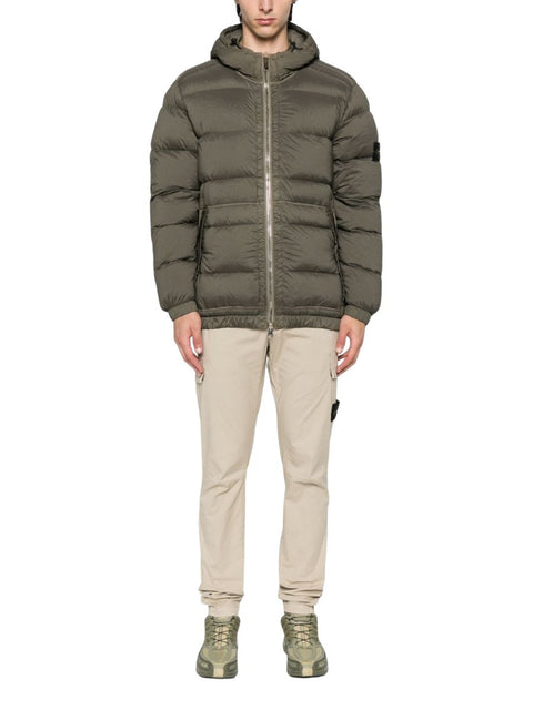 PADDED DOWN JACKET WITH HOOD