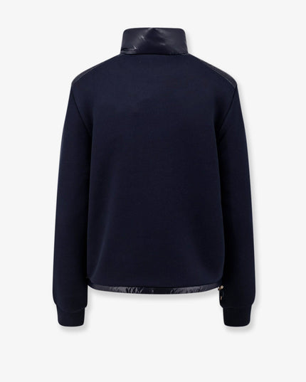 Padded jacket with fabric details