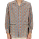 PAJAMA SHIRT WITH "VOYAGE IMAGINAIRE" PRINT