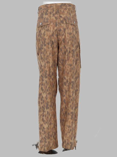 PANTALONE CARGO IN COTONE STAMPATO