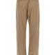 PANTALONE IN COTONE CON DOPPIO ELASTICO