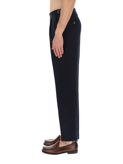 PANTALONE SARTORIALE CON PIEGHE