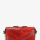 Panthea suede and leather crossbody bag