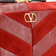 Panthea suede and leather crossbody bag
