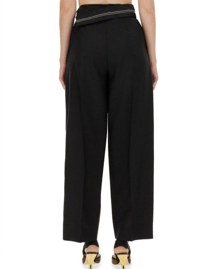 PANTS WITH ASYMMETRICAL WAIST