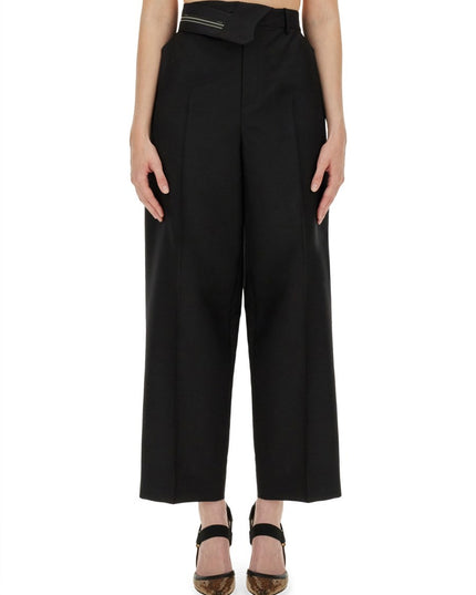 PANTS WITH ASYMMETRICAL WAIST