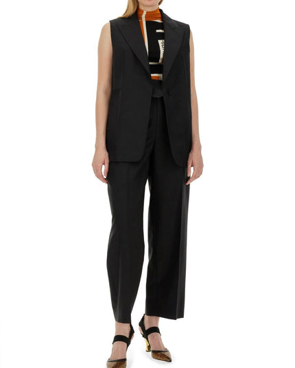 PANTS WITH ASYMMETRICAL WAIST