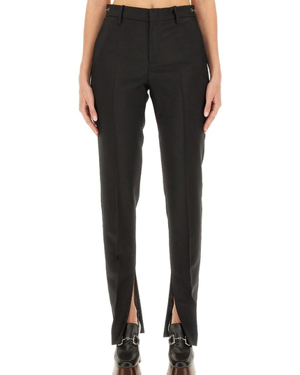 PANTS WITH CLAMP