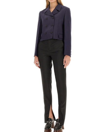 PANTS WITH CLAMP