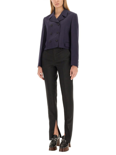 PANTS WITH CLAMP