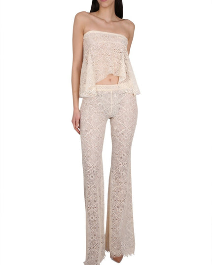 PANTS WITH EMBROIDERY