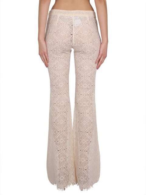 PANTS WITH EMBROIDERY