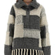 PATCHWORK JERSEY WITH BANGS