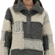 PATCHWORK JERSEY WITH BANGS