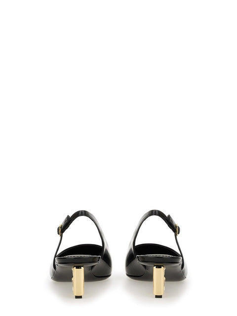 PATENT LEATHER SLINGBACK