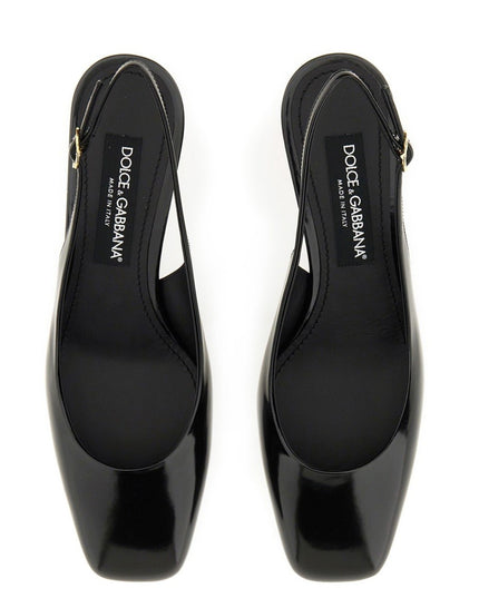 PATENT LEATHER SLINGBACK