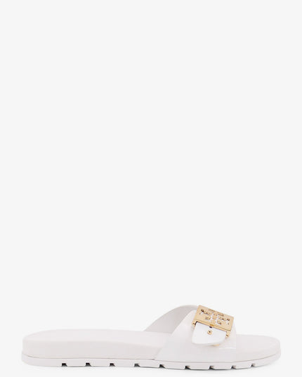 Patent synthetic leather Buckle Slide