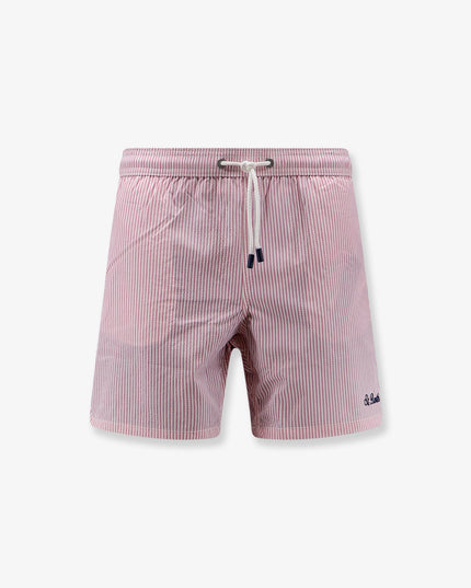 Patmos swim trunks with striped motif