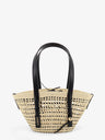 Paula's Ibiza -Braid Basket Small Iraca Palm Leaf Shoulder Bag