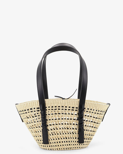 Paula's Ibiza -Braid Basket Small Iraca Palm Leaf Shoulder Bag