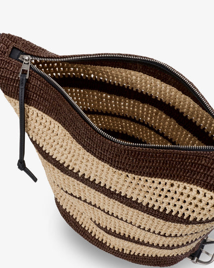 Paula's Ibiza Raffia Bucket Bag