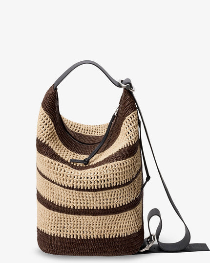 Paula's Ibiza Raffia Bucket Bag