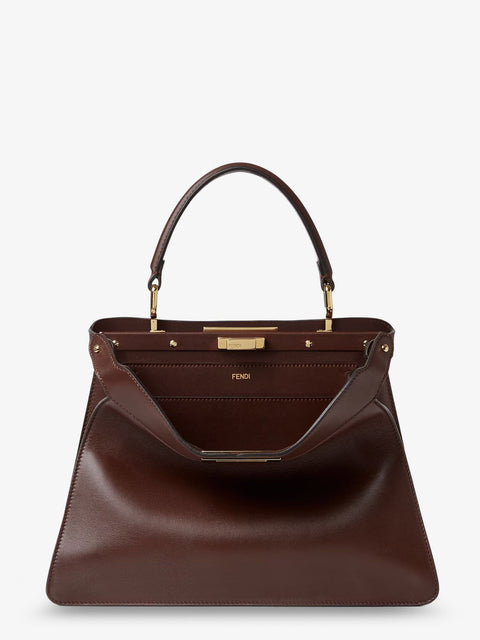 Peekaboo ISeeU Medium leather handbag