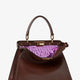 Peekaboo ISeeU Medium leather handbag