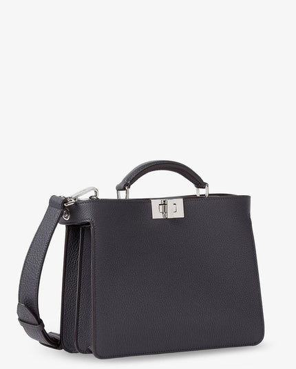 Peekaboo ISeeU Small leather crossbody bag