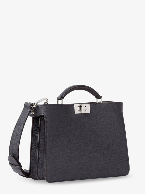 Peekaboo ISeeU Small leather crossbody bag