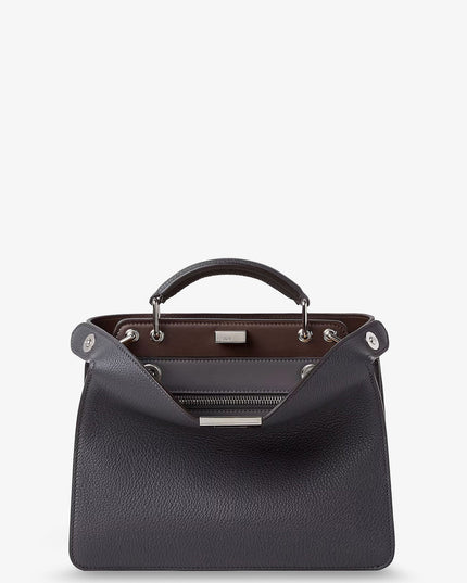 Peekaboo ISeeU Small leather crossbody bag