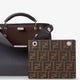 Peekaboo ISeeU Small leather crossbody bag