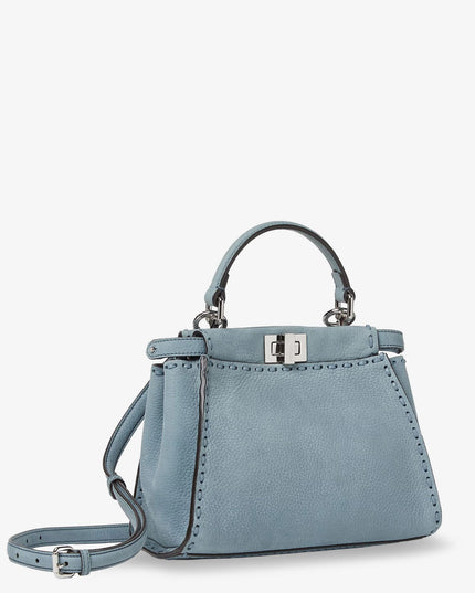 Peekaboo Mini leather crossbody bag
