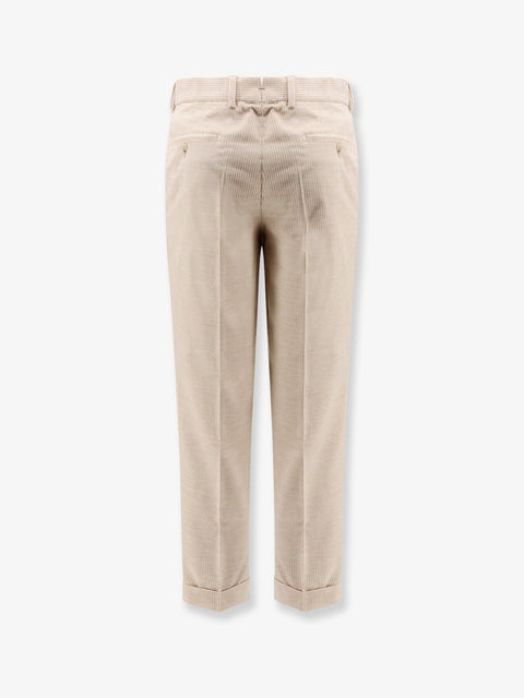 Peet Pleat corduroy trousers