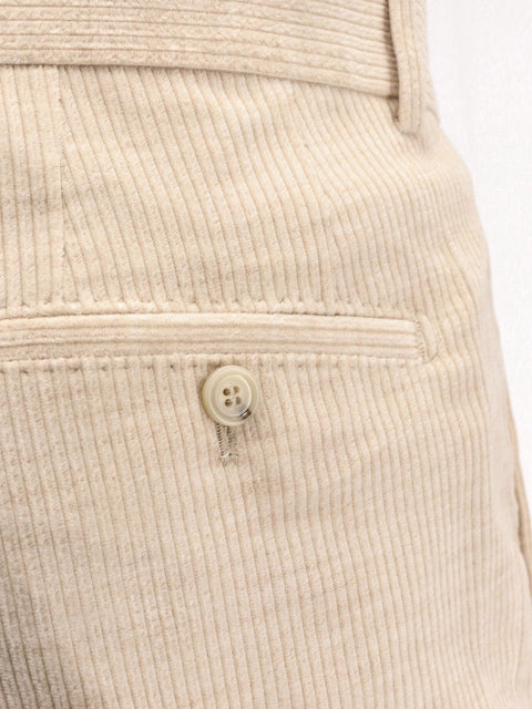 Peet Pleat corduroy trousers