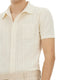 PERFORATED COTTON KNIT SHIRT