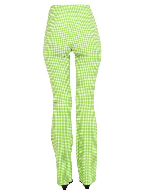 PLAID PATTERN PANTS