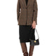 PLAID WOOL TAILORED JACKET