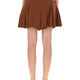 PLEATED MINISKIRT