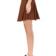 PLEATED MINISKIRT