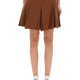 PLEATED MINISKIRT